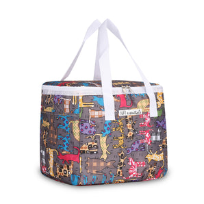 NFI essentials Printed Lunch Bag Thermal Portable Tiffin Bag for Food Travel & Picnic
