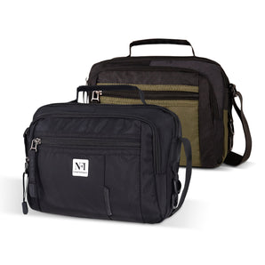 NFI essentials Medium Size Unisex Sling Bag Cross Body Travel Office Business Messenger Bag Travelling Bag one Side shoulder Bag