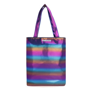 NFI essentials Tote Bag for Women with Zip, Stylish Polyester Canvas Blend Handbag