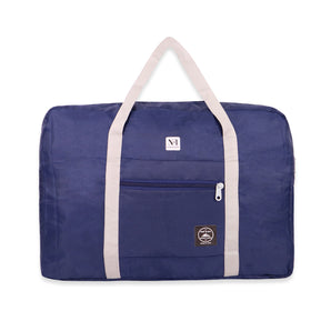 NFI essentials Foldable Duffle Bag Luggage Travelling Bag Lightweight Carry on Travel Duffel Bag for Airplane, Beach Bag, Gym Sports