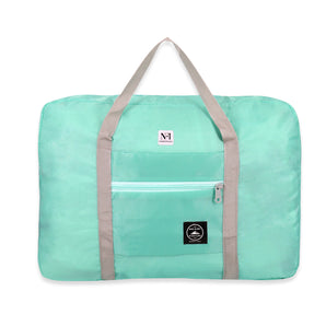 NFI essentials Foldable Duffle Bag Luggage Travelling Bag Lightweight Carry on Travel Duffel Bag for Airplane, Beach Bag, Gym Sports