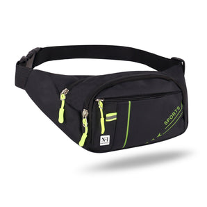 NFI essentials Waist Bag, Fanny Pack for Travel Hiking Cycling Camping with Zip Camera Pouch Sport Bag Bum for Men and Women Hip Pouch