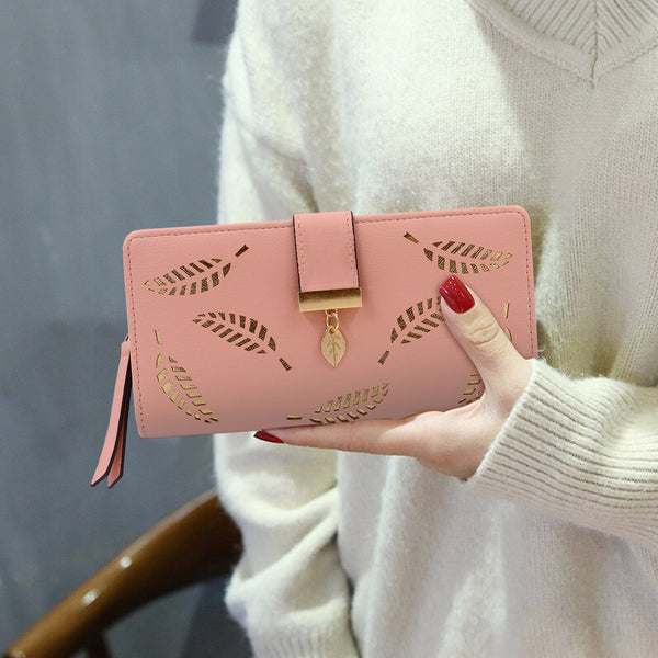 Nfi Essentials Fashion Pu Leather Women'S Mini Clutch Wallet Girls Leaf  Bi-Fold Card Holder (Pink): Buy Nfi Essentials Fashion Pu Leather Women'S  Mini Clutch Wallet Girls Leaf Bi-Fold Card Holder (Pink) Online