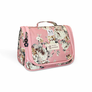 NFI essentials Multifunctional Cosmetic Bag with Hook for Travel, Make up Organiser Storage, Cosmetic Pouch, Vanity Bag for Ladies