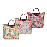 NFI essentials Handy Fold Up Shopping Bag Handbag | Women Shoulder Waterproof Carry Bag (Pack of 3) - AYAHA ENTERPRISES PRIVATE LIMITED