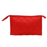 Cosmetic Pouch | Makeup Pouch | Size : 22x14x5.5cm (Red) - NFI essentials