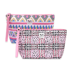 NFI essentials Makeup Pouch - 2 Piece Set