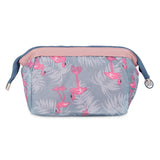 Printed Cosmetic Pouch | Makeup Pouch | Vanity Case | Travel Organiser | Size: 20x13.5x8.5cm - NFI essentials