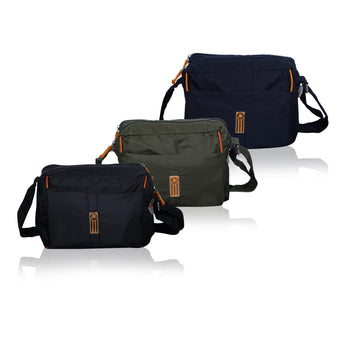 NFI essentials Men's Side Bag Pack of 3 Stylish Travel Office Business Messenger Bag for Men Women - AYAHA ENTERPRISES PRIVATE LIMITED