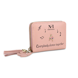 NFI essentials Fashion PU Leather Women's Mini Wallet Clutch Purse Card Holder Small Clutches for Women - NFI essentials