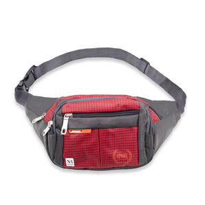 NFI essentials Waist Bag Travel Handy Hiking Zip Camera Pouch Money Phone Belt Sport Bag Bum Multipurpose Belt Bag for Men and Women - NFI essentials